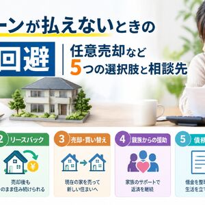 住宅ローンが払えないときの競売回避
